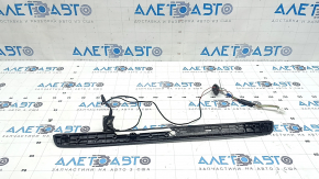 Prag exterior cromat pentru Infiniti QX50 19-22 cu iluminare din spate, zgârieturi