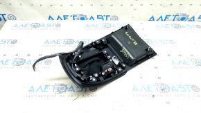 Накладка шифтера КПП Nissan Rogue 17-18 черная, царапины