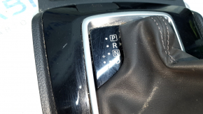 Накладка шифтера КПП Nissan Rogue 17-18 черная, царапины