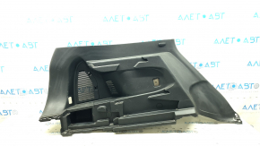 Ornamente arc stânga pentru Nissan Rogue 17-20, negru, 2 rânduri, zgârieturi cu ornamente