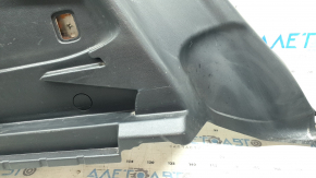 Обшивка арки левая Nissan Rogue 17-20 черный под 2 ряда, с накладкой, царапины