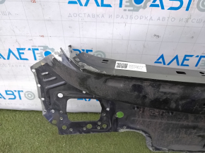 Задняя панель Audi A4 B9 17-20 2 части, высверлена, графит