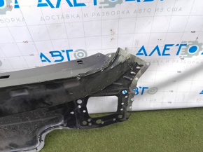 Задняя панель Audi A4 B9 17-20 2 части, высверлена, графит