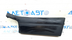 Ornamente panou față dreapta pentru Nissan Rogue 14-20, piele neagră, element de fixare rupt