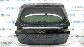 Ușă portbagaj albastru Infiniti QX50 19-25 BW5, nefinisată, cu sticlă, cu mulură, zgârietură