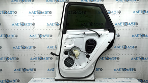 Дверь в сборе задняя правая Audi Q5 80A 18-24 keyless, тонировка, белый LY9C