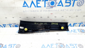 Накладка порога задняя правая Honda CRV 17-22 черная, царапины