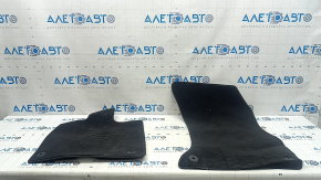 Set covorașe auto pentru Audi Q5 80A 18-24, din pânză neagră, pentru curățare