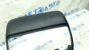 Накладка центральной консоли задняя Honda CRV 17-22 черная, царапины, сломано крепление