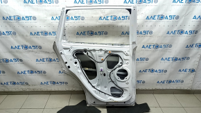 Дверь голая задняя левая Honda CRV 17-22 белый NH-883P, примята, тычки, царапины