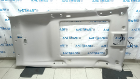 Tapițerie plafon Nissan Rogue 17-20 gri, panoramic, curățabil chimic, zgârieturi, rupturi