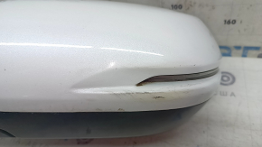 Ansamblu oglindă retrovizoare stânga pentru Honda CRV 17-22, 9 pini, semnalizator, BSM, încălzit, alb