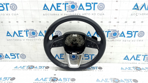 Volan din piele Audi Q5 80A 21-23, negru, încălzit