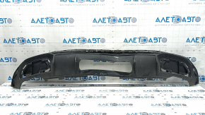 Bara spate Audi Q5 80A 21-24 neagră pentru bara de remorcare, S-Line, structură, zgârieturi, presare, suport rupt