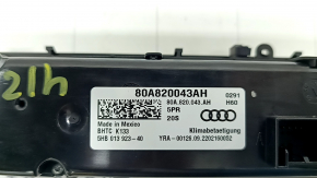 Управление климат-контролем Audi Q5 80A 18-24 под подогрев сидений