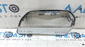 Ornament bară spate stânga jos Audi Q5 80A 21-24 cromat pentru evacuare largă, S-Line, suport rupt, zgârieturi