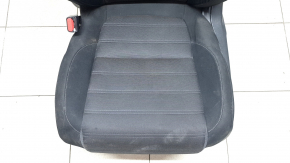 Водительское сидение Honda CRV 17-22 без airbag, электро, ткань черное, под чистку, потёрто