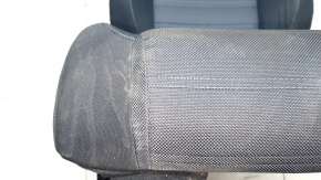 Водительское сидение Honda CRV 17-22 без airbag, электро, ткань черное, под чистку, потёрто