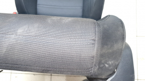 Водительское сидение Honda CRV 17-22 без airbag, электро, ткань черное, под чистку, потёрто