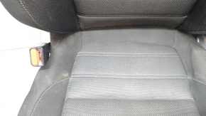 Водительское сидение Honda CRV 17-22 без airbag, электро, ткань черное, под чистку, потёрто