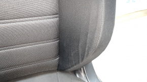Водительское сидение Honda CRV 17-22 без airbag, электро, ткань черное, под чистку, потёрто