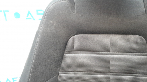 Водительское сидение Honda CRV 17-22 без airbag, электро, ткань черное, под чистку, потёрто