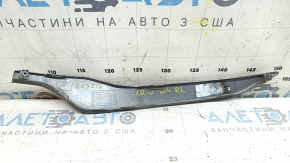 Накладка заднего бампера левая Honda CRV 20-22 серая структура, царапины