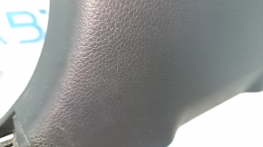 Накладка центральной стойки нижняя левая Nissan Sentra 13-19 черная, царапина
