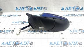 Зеркало боковое левое в сборе Hyundai Tucson 22-26 8 пинов, поворотник, подогрев, BSM, синее