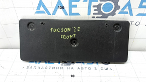 Площадка под номер переднего бампера Hyundai Tucson 22-24