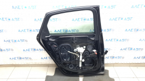 Дверь в сборе задняя левая Audi A6 C8 19-21 черный LY9T, keyless, скол