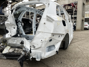 Четверть крыло задняя правая Audi Q5 80A 18-24 на кузове, белая, замята