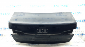 Крышка багажника Audi A6 C8 19-24 черный LY9T, царапины