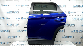 Дверь в сборе задняя левая Hyundai Tucson 22-26 USA, тонировка, синий YP5