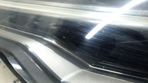 Фара передняя левая в сборе Audi A6 C8 19-24 LED, Matrix beam с уплотнителем, песок