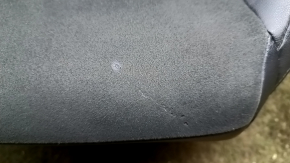 Водительское сиденье Nissan Ariya 23-26 с airbag, электрическое, подогрев, кожзам черный с вставкой алькантары, ожог