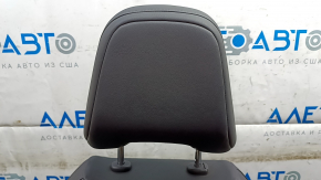 Водительское сиденье Nissan Ariya 23-26 с airbag, электрическое, подогрев, кожзам черный с вставкой алькантары, ожог