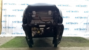 Водительское сиденье Nissan Ariya 23-26 с airbag, электрическое, подогрев, кожзам черный с вставкой алькантары, ожог