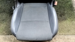 Пассажирское сиденье Nissan Ariya 23-26 с airbag, механическое, подогрев, кожзам черный с вставкой алькантары