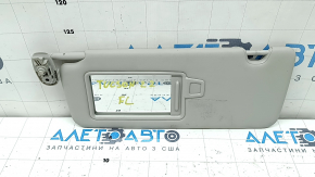 Козырек левый Hyundai Tucson 22-26 серый, без крючка, под чистку