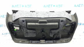 Обшивка крышки багажника Audi A6 C8 19-24 черная, с механизмом, царапины