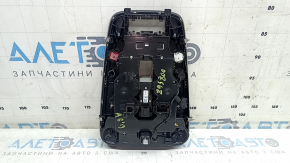 Плафон освещения передний в сборе Audi A6 C8 19-25 под панораму, серый, царапины