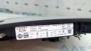Плафон освещения передний в сборе Audi A6 C8 19-25 под панораму, серый, царапины