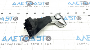 Ручка АКПП Hyundai Tucson 22-26 кожа черная с кожухом, царапины
