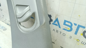 Ornament stâlp central superior, stânga, Audi A6 C8 19-23, gri, pentru curățare