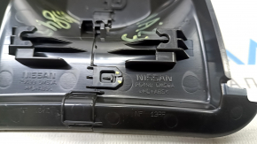 Накладка зеркала внутрисалонного в сборе Nissan Ariya 23-26 черная, 2 части, надрывы, надлом крепления