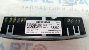Управление климат-контролем заднего ряда Audi A6 C8 19-25 с подогревом, царапины