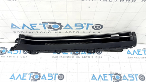 Ornament panou frontal cu deflector de aer dreapta Hyundai Tucson 22-24 negru