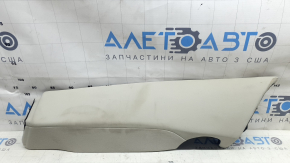 Боковушка 2-го ряда сидений левая Audi A6 C8 19-25 кожа светло-серая, под чистку