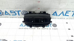 Кнопки управления подогрева передних сидений Hyundai Tucson 22-26 черные, царапины